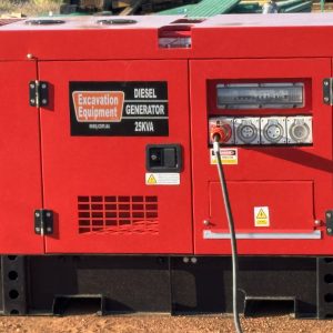 25kva excavation equipment generator