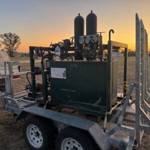 2 10gal bottle accumulator unit